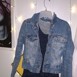 Jean jacket and dress bundle